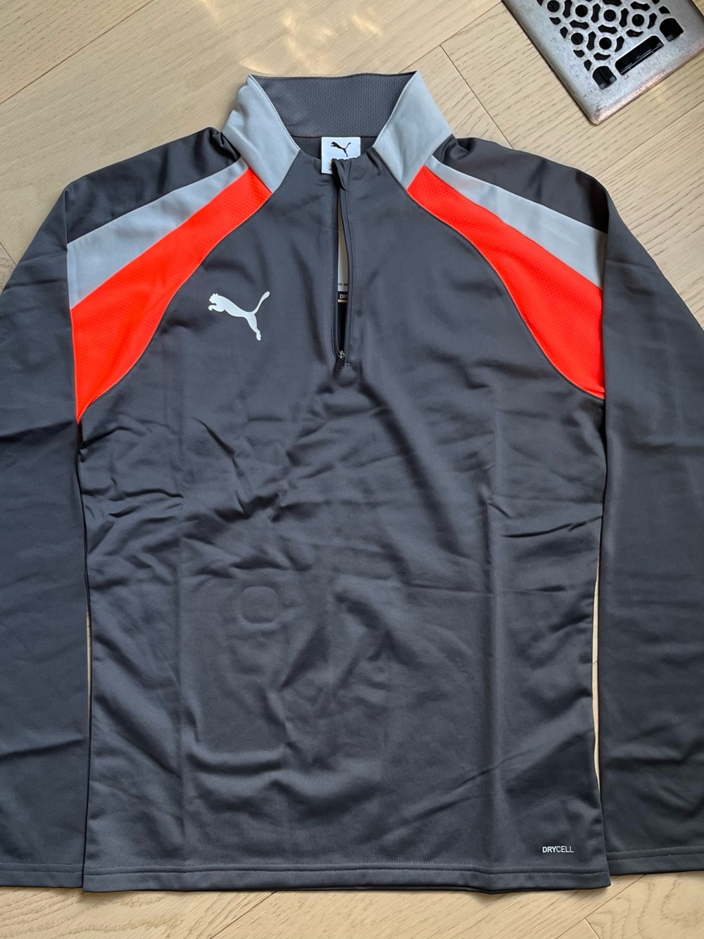 Puma Men’s Long-Sleeve Pullover 1/4 Zip Training Sweatshirt Size S